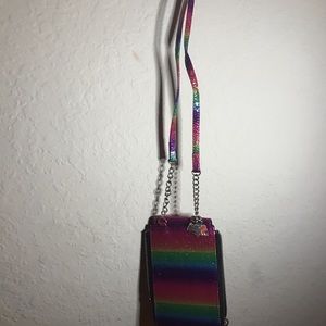 Rainbow glitter bag